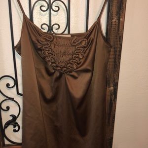 BCBGeneration bronze cami style top NEW